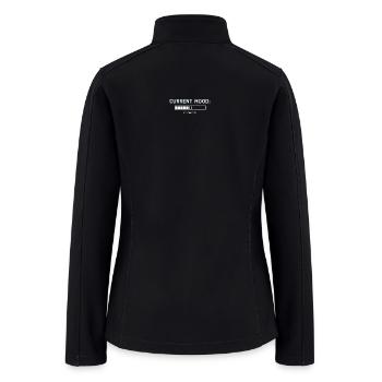 Digital Mood Bar Loading Screen - Women’s Soft Shell Jacket - black - Back