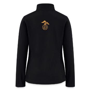The Martial Maze awards logo - Women’s Soft Shell Jacket - black - Back