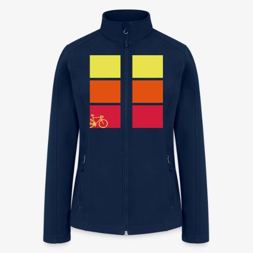tricolor with bicycle - Women’s Soft Shell Jacket