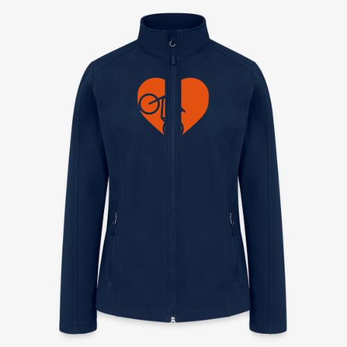 heart_bicycle_cutout - Women’s Soft Shell Jacket