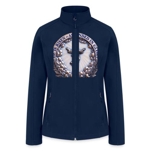 He Is Risen Ascended In Glory T Shirt, Gift - Women’s Soft Shell Jacket