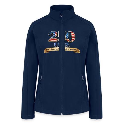 250 USA Liberty Banner - Women’s Soft Shell Jacket