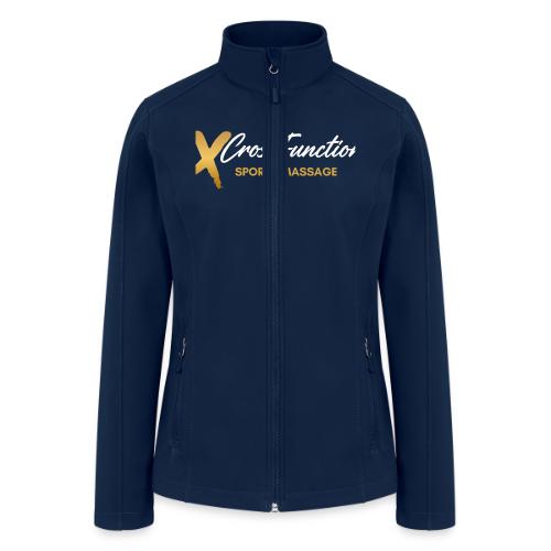 White XF SPORTS MASSAGE LOGO (front only) - Women’s Soft Shell Jacket