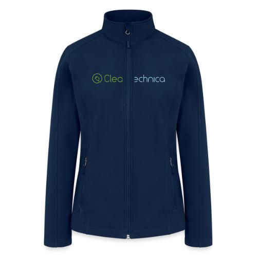 CleanTechnica Logo - Women’s Soft Shell Jacket