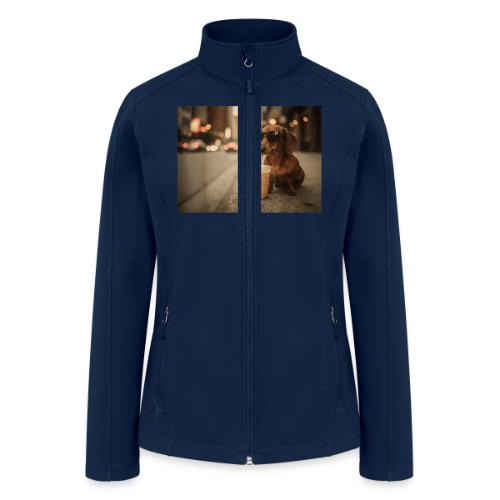 Funny Dachshund Iced Coffee Lover Tee - Women’s Soft Shell Jacket