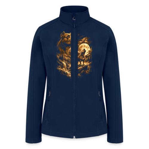 Pit Bull Howling Moon Fantasy Forest Tee - Women’s Soft Shell Jacket