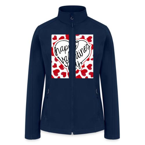 Valentine's Day Designs, February 14, Love Friends - Women’s Soft Shell Jacket