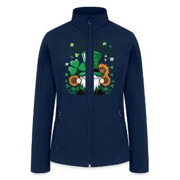 ST Patrick s Days - Women’s Soft Shell Jacket - navy - Front