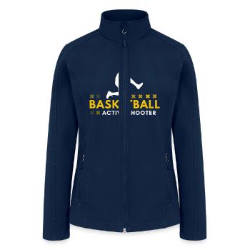 Active shooter - Women’s Soft Shell Jacket - navy - Front