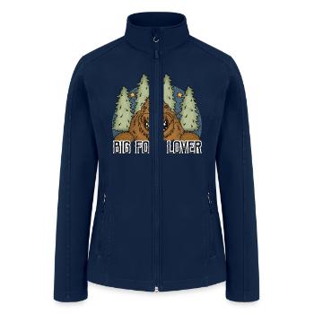 Bigfoot - Women’s Soft Shell Jacket - navy - Front