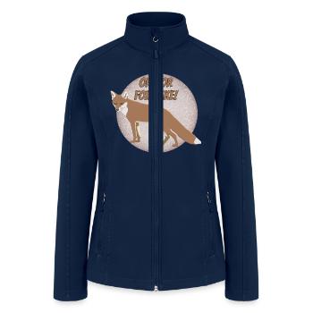 Oh, for FOX sake! - Women’s Soft Shell Jacket - navy - Front