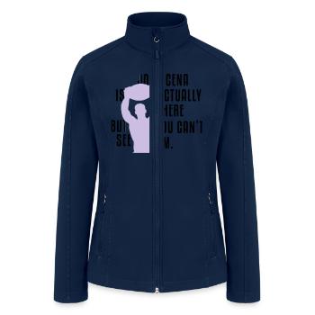 John Cena - Women’s Soft Shell Jacket - navy - Front
