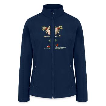 sleeping doll - Women’s Soft Shell Jacket - navy - Front
