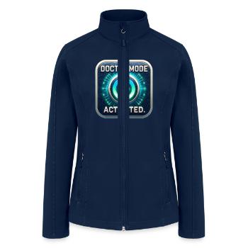Doctor Mode Activated - Women’s Soft Shell Jacket - navy - Front