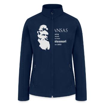 John Brown - Women’s Soft Shell Jacket - navy - Front