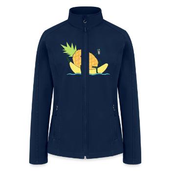 Summer Chilling - Women’s Soft Shell Jacket - navy - Front
