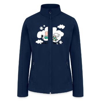 Marine Conservation - Women’s Soft Shell Jacket - navy - Front