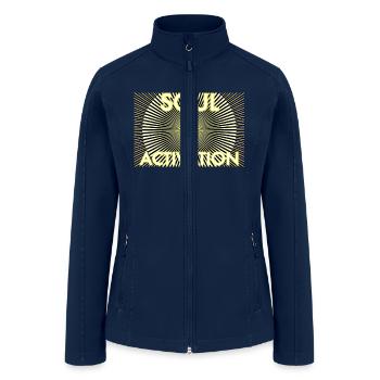 SOUL ACTIVATION U&F - Women’s Soft Shell Jacket - navy - Front