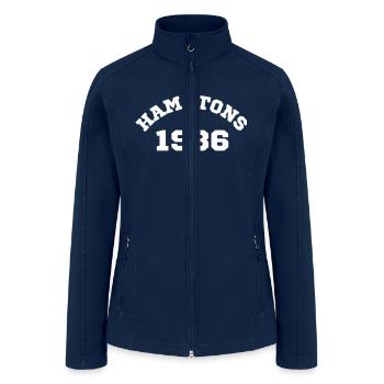 Tees - Women’s Soft Shell Jacket - navy - Front