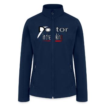 doctor in the making - Women’s Soft Shell Jacket - navy - Front