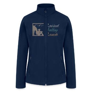 Raised Valley Ranch - Women’s Soft Shell Jacket - navy - Front