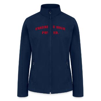 Freeridge High PHYS. ED. - Women’s Soft Shell Jacket - navy - Front