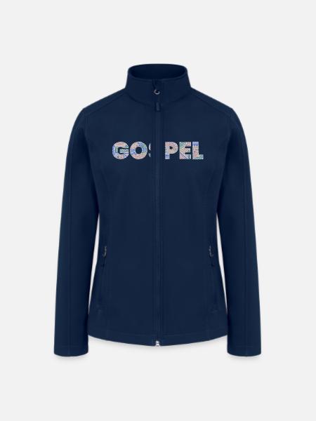 god - Women’s Soft Shell Jacket - navy
