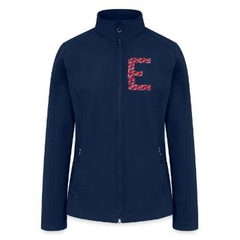 E BISOUS TIKTOK - Women’s Soft Shell Jacket - navy - Front