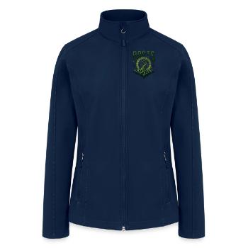 Roots of Tom Orrom Return to Origin - Women’s Soft Shell Jacket - navy - Front