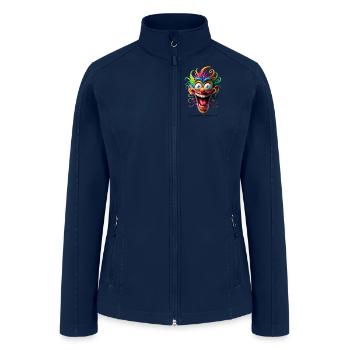 You can't have any more coffee - Women’s Soft Shell Jacket - navy - Front