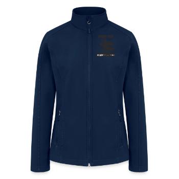 Eagle Eye - Women’s Soft Shell Jacket - navy - Front
