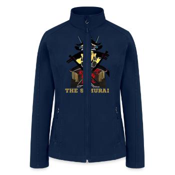 THE SAMURAI PRIDE - Women’s Soft Shell Jacket - navy - Front