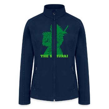 THE SAMURAI PRIDE - Women’s Soft Shell Jacket - navy - Front