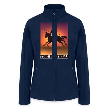 proud to be Japanese - Women’s Soft Shell Jacket - navy - Front
