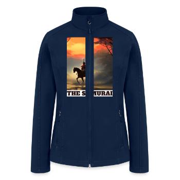 proud to be Japanese - Women’s Soft Shell Jacket - navy - Front