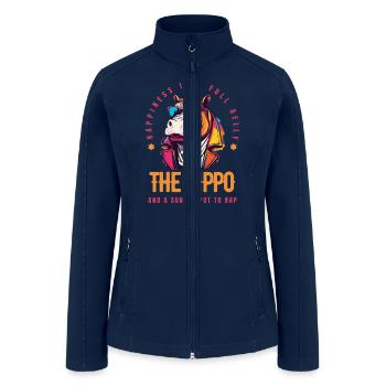 Hippo - Women’s Soft Shell Jacket - navy - Front