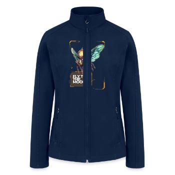 Gem of Ambition - Women’s Soft Shell Jacket - navy - Front
