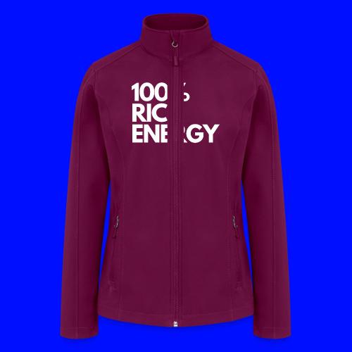 100 rich energy - Women’s Soft Shell Jacket
