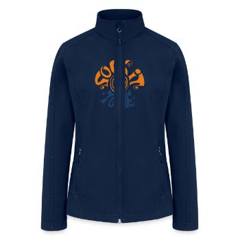 Sock It To Me - Women’s Soft Shell Jacket - navy - Front