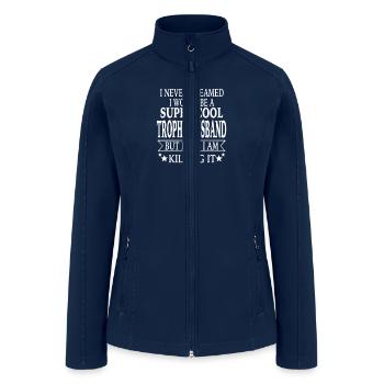 Trophy Husband - Women’s Soft Shell Jacket - navy - Front