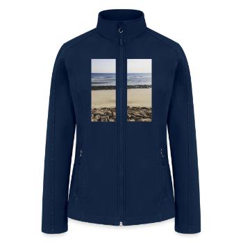 Beach - Women’s Soft Shell Jacket - navy - Front
