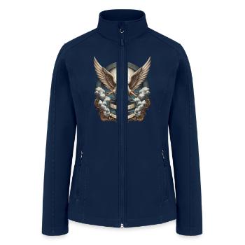 Angel in the clouds - Women’s Soft Shell Jacket - navy - Front