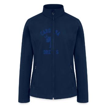 Carolina Dreams Active - Women’s Soft Shell Jacket - navy - Front