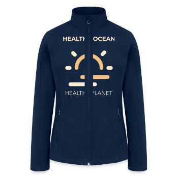 Marine Conservation - Women’s Soft Shell Jacket - navy - Front