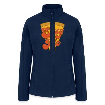 Easy As Pie - Women’s Soft Shell Jacket - navy - Front