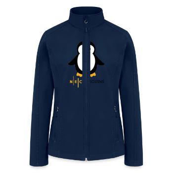 New Music - Women’s Soft Shell Jacket - navy - Front