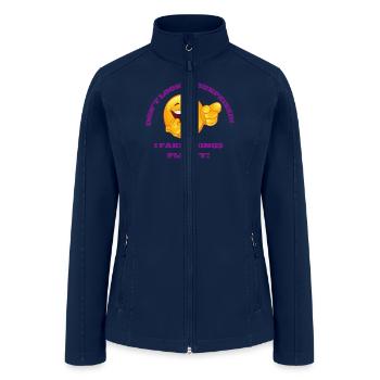 SO SURPRISED - Women’s Soft Shell Jacket - navy - Front
