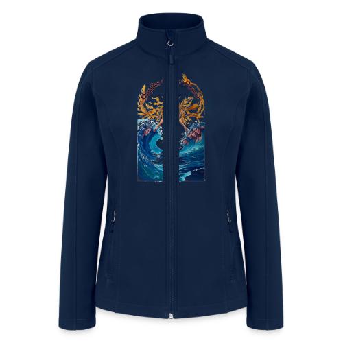 Women’s Day Tidal Sovereign T Shirt, Gift for Wife - Women’s Soft Shell Jacket
