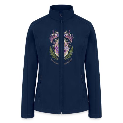 Spring Meadow Crown Tee, Cottagecore Renewal Gift - Women’s Soft Shell Jacket