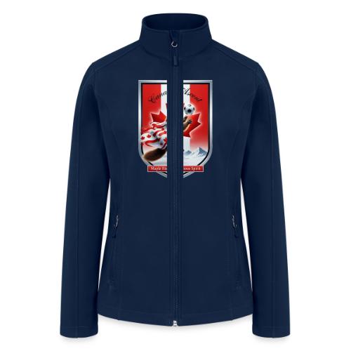 Canada Beaver Ascent T-Shirt, Canadian Pride Gift - Women’s Soft Shell Jacket